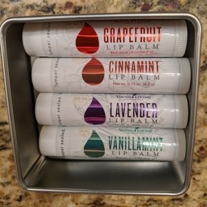 Young living lip balm set of 4- brand new